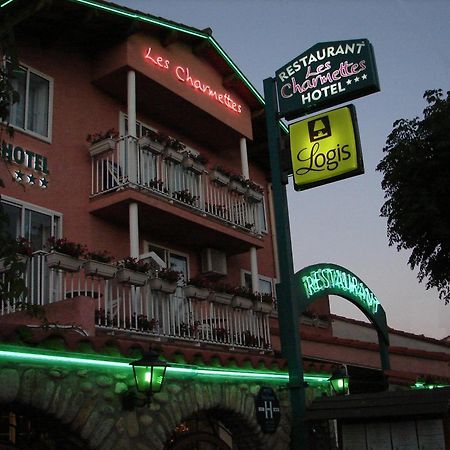 Logis Hotel Restaurant Les Charmettes Argelès-sur-Mer Eksteriør billede