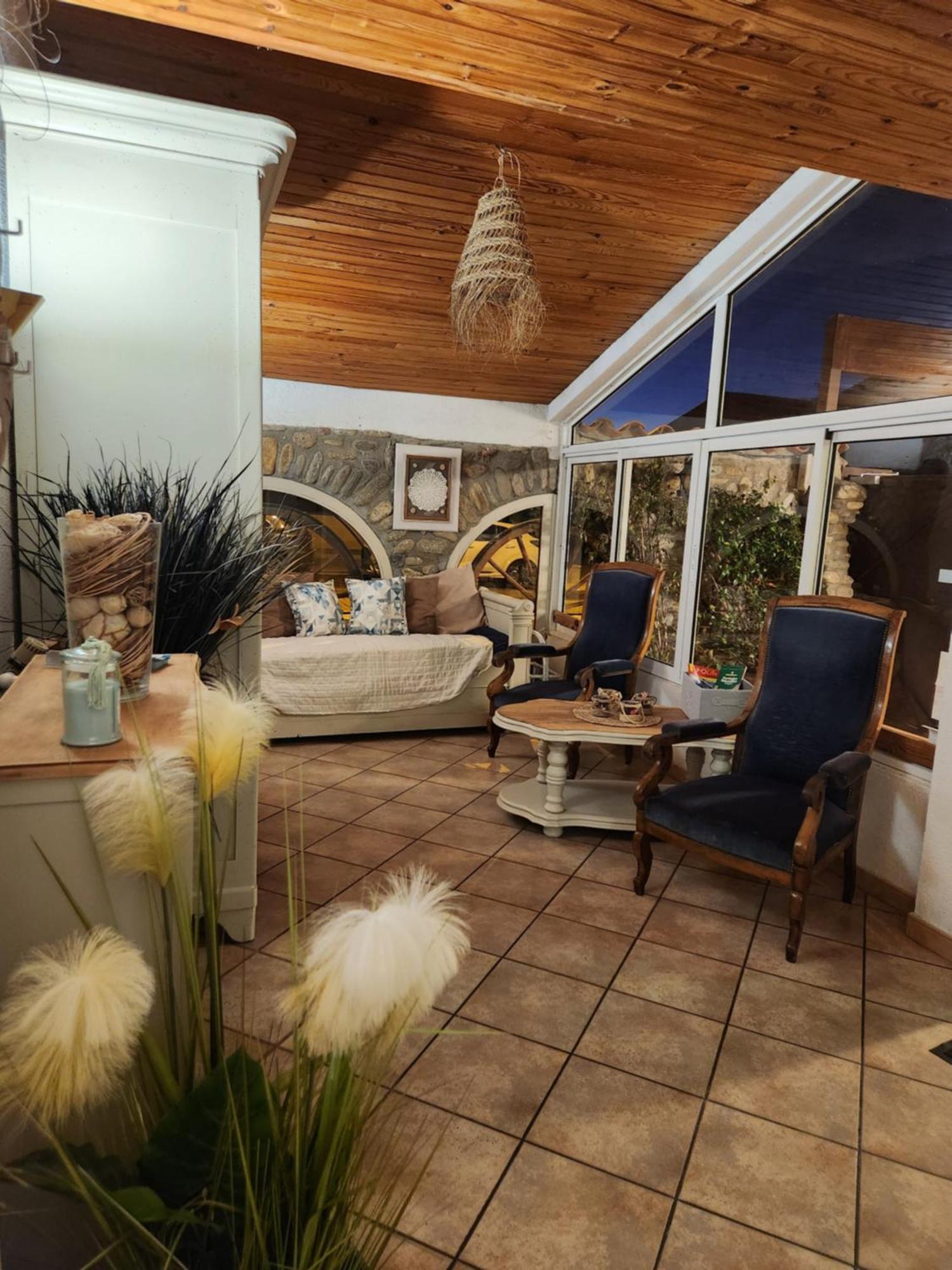 Logis Hotel Restaurant Les Charmettes Argelès-sur-Mer Eksteriør billede